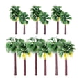 thumbnail image 1 of Yetaha 12 Piezas Modelo de Palmera de Coco Árbol Tropical en Miniatura Árboles Modelo Artificiales de plástico para Diorama Tren Ferrocarril Diseño Selva Paisaje Paisaje Pastel Decorativo (3.1-6.3 Pul, 1 of 5