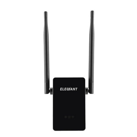 WiFi Range Extender,ELEGIANT 750Mbps Universal Access Point / Wireless Router Wi-Fi Signal Amplifier Booster With 2 High Gain External (Best 4g Router With External Antenna)