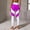 Purple, variant on Gym Leggings for Women,Solid Color Stretch Yoga Trumpet Pants for Running and Active Wear