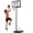 Gray, variant on SHOUFTW 10 ft Basketball Hoop, Adjustable Portable System for Kids Youth & Adults, Indoor Outdoor Training Practice with Sturdy Stand, Red