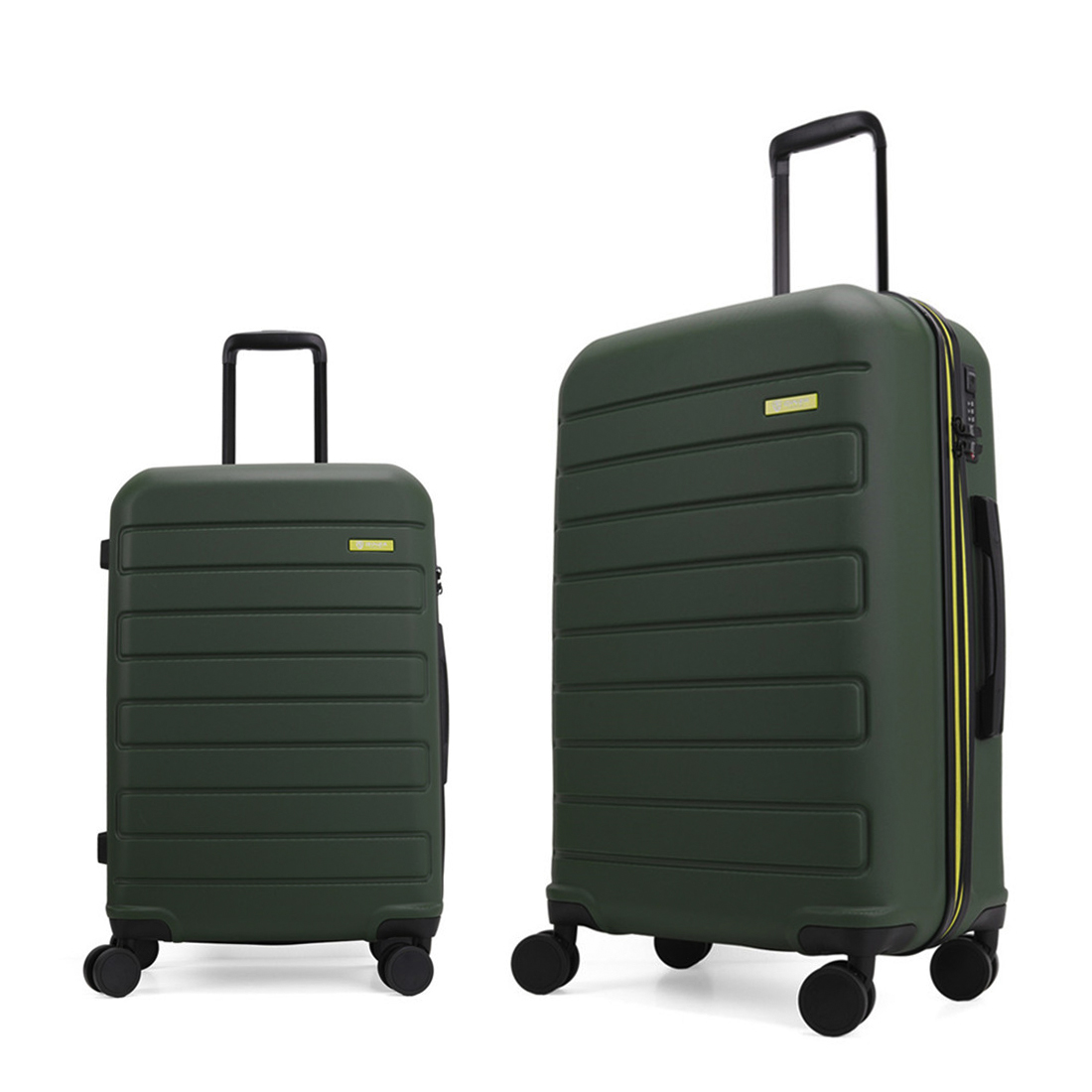 Ginza Travel 2 Piece Hardside Lightweight Luggage Set,ABS Hardshell