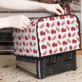 thumbnail image 7 of Honeii Strawberry Print 4 slice Toaster Cover, Two Slice Toaster Dust-proof Cover For Kitchen Small Appliance and Fingerprint Protection, 7 of 7