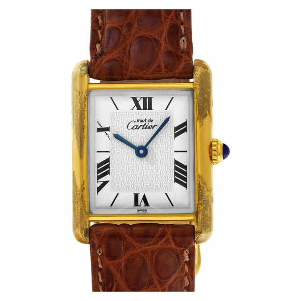 Cartier PreOwned Cartier Tank Vermeil 1615 Vermeil Women Watch