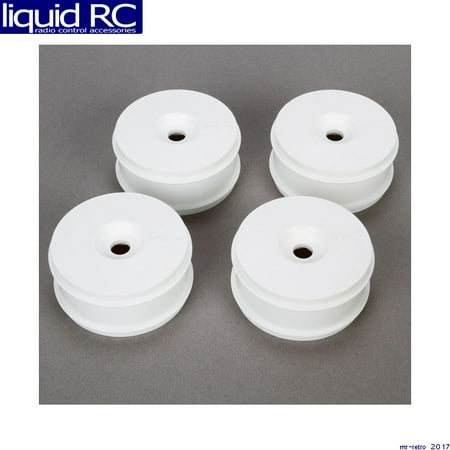 Team Losi Buggy - Team Losi Racing 44001 1/8 Buggy Dish Wheels White (4) : EIGHT Buggy 3.0