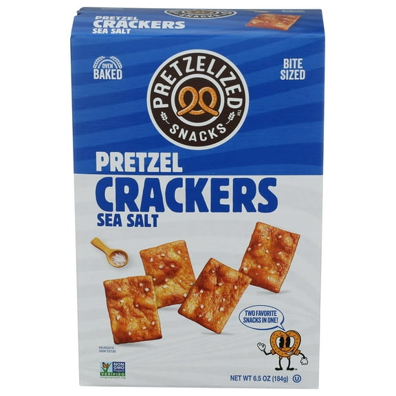 Pretzelized Snacks Crackers Pretzel BCF26 Sea Slt 6.5 OZ
