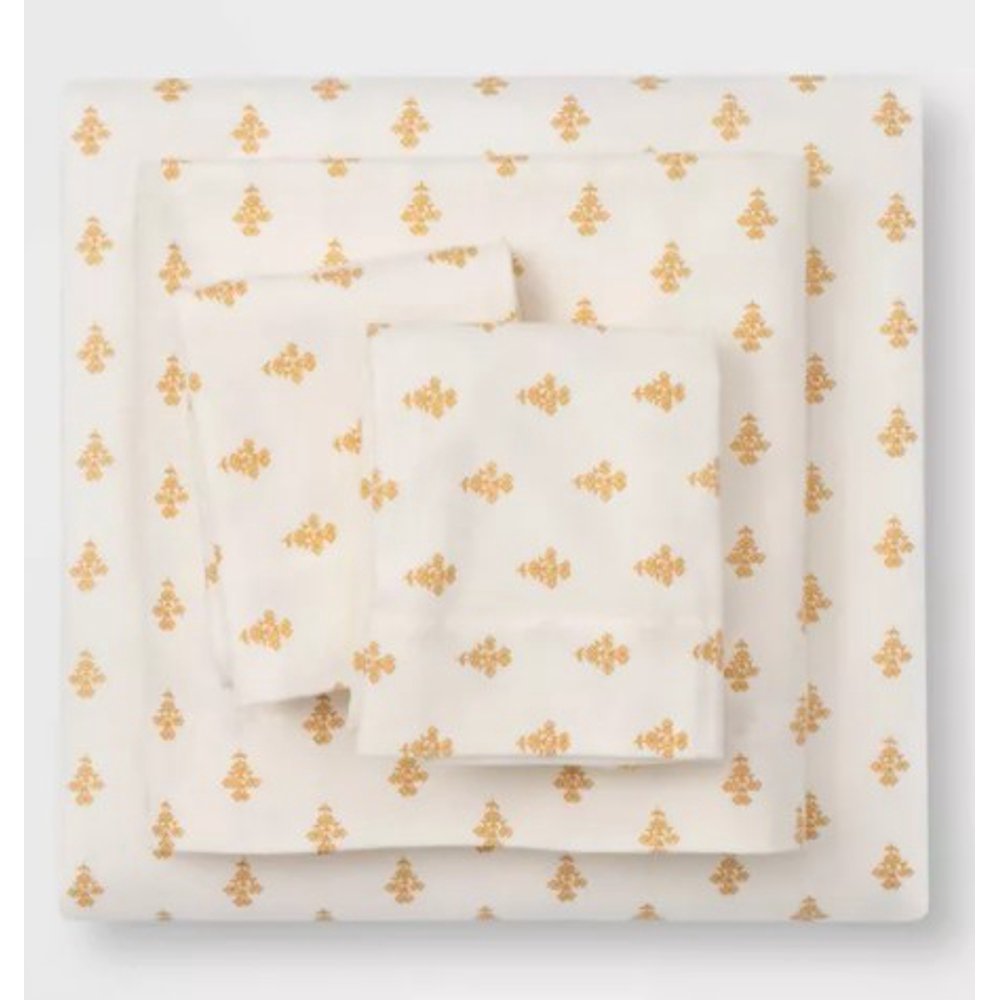 Printed Flannel Sheet Set ThresholdTwin