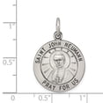 thumbnail image 3 of FB Jewels Sterling Silver Antiqued Saint John Neumann Medal, 3 of 4