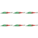 thumbnail image 1 of Flocado flotante Sutte doble gancho accesorios de pesca realistas () rojo verde, 1 of 5