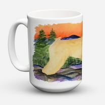 Carolines Treasures SS8182CM15 Wheaten Terrier Soft Coated Coffee Mug 15 oz 15 ounce multicolor