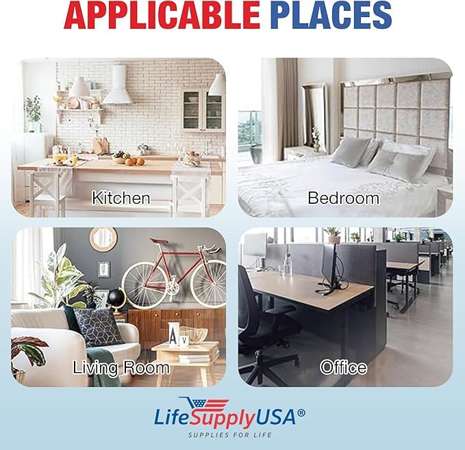 HWF75 Humidifier Filter D Wick Replacement Compatible with Holmes HWF75CS, HM3500, HM3600, Sunbeam SCM3501, SCM3502, Honeywell HCM6009 Cool Mist Humidifiers by LifeSupplyUSA