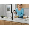 thumbnail image 3 of Delta 9113TL-CZ-DST Essa 1.8 GPM Single Hole Pull Down Touchless Kitchen Faucet - Bronze, 3 of 7