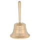 thumbnail image 1 of Campana de mano de latón: Campanas de latón para profesores, ideales para bodas, entrenamiento de animales, cenas y meditación., 1 of 7