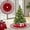Red, variant on Christmas Tree Skirt Christmas Classic Elementals Christmas Decoration Tree Skirt Christmas Tree Bottom Decoration Christmas Decorations Gift