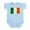Sky Blue, variant on CafePress - Irish Flag Of Ireland Infant Bodysuit - Baby Light Bodysuit, Size Newborn - 24 Months