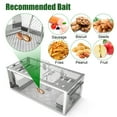 thumbnail image 2 of 2Pcs Dual-Door Humane Rat Trap, Continuous Mouse Catching, Heavy-Duty Galvanized Iron Construction, Safe for Pets & Kids, Indoor/Outdoor Use, 3S Quick Setup, 2 of 10