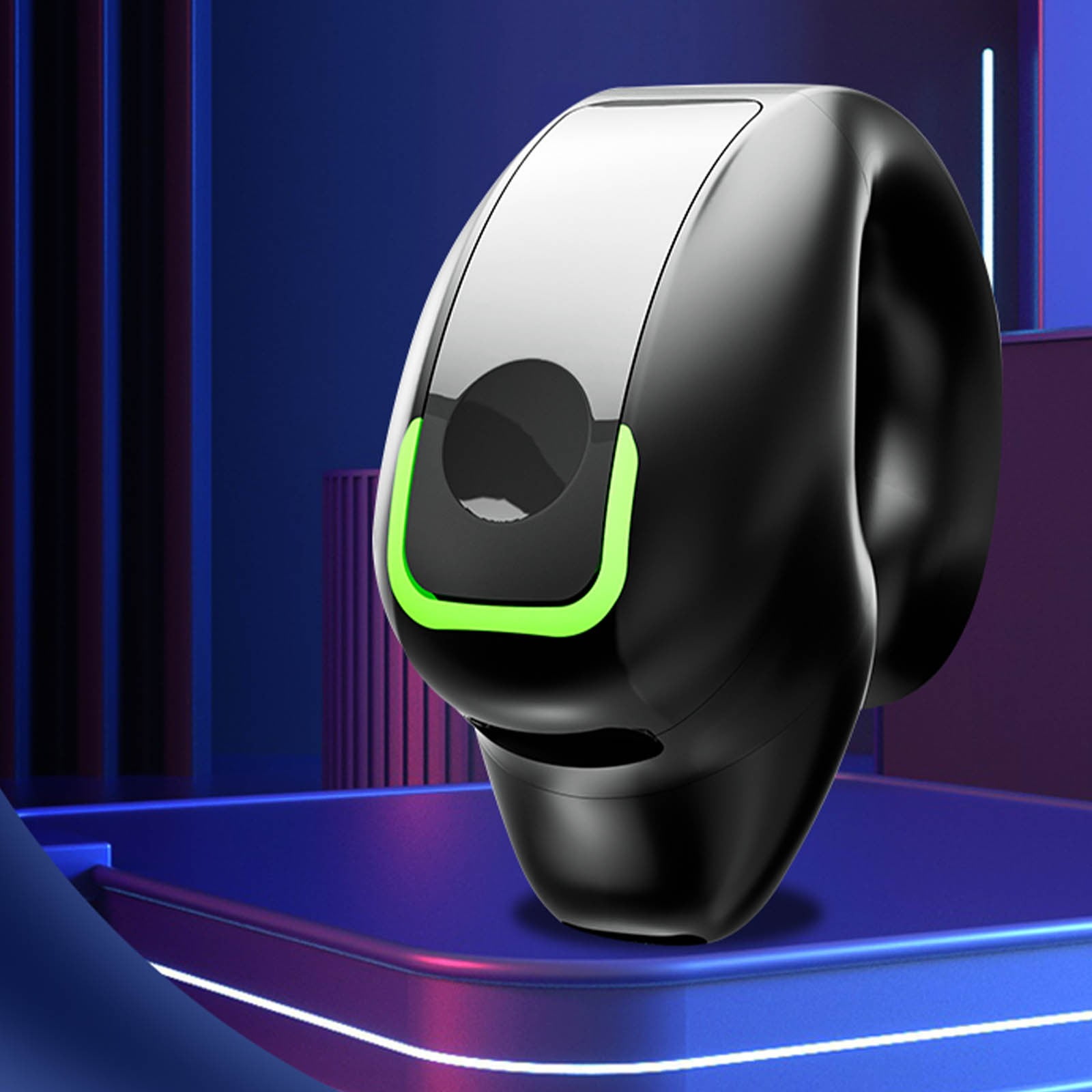 Tuphregyow Bluetooth Headphones Gas Conduction Earphones Wireless EarClip Gas Conduction