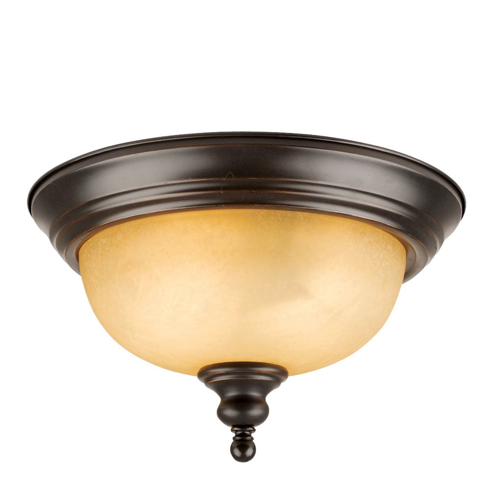 Design House 504399 Bristol Traditional 2-Light Indoor Flush Mount