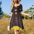 thumbnail image 2 of Solar System Sleeveless Dress dresses for women 2024 luxury designer party, 2 of 5