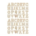 thumbnail image 1 of 104pcs Mini Wooden Letters Blank Wood Letters DIY Painting Chips Wood Slices, 1 of 2