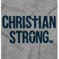 thumbnail image 2 of Christian Strong Religious Faith Plus Size Long Sleeve Graphic Tee Shirt Brisco Brands 2X, 2 of 5