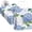 Blue, variant on 24 Pcs Floral Gift Bags Watercolor Hydrangea Paper Gift Bags with Handles Summer Party Favor Bag for Wedding Bridal Shower Engagement Birthday Baby Shower Tea Party Supplies