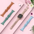 thumbnail image 2 of Fulsaxad Leopard Slim Sport Band Compatible with Apple Watch Bands iWatch Band 38mm 40mm 41mm 45mm 44mm 42mm 49mm Women, Thin Engraved Silone Sport  for iWatch Ultra Series 9 8 7 SE 6 5 4 3 2 1, 2 of 10