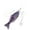 Purple, variant on HONCLL Lightweight Colorful Fish and Star Phone Holder Mobile Strap for Everyday Use