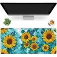 thumbnail image 6 of Modern Abstract Art Sunflowers XXL Gaming Mouse Pad 35.4x15.7in Desk Mouse Pad Waterproof Non-Slip Desk Mat Ideal for Laptop & Keyboard, 6 of 6