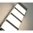 thumbnail image 3 of AFX State 12-inch ADA Textured Bronze LED Outdoor Sconce, White Acrylic Shade, 3 of 4