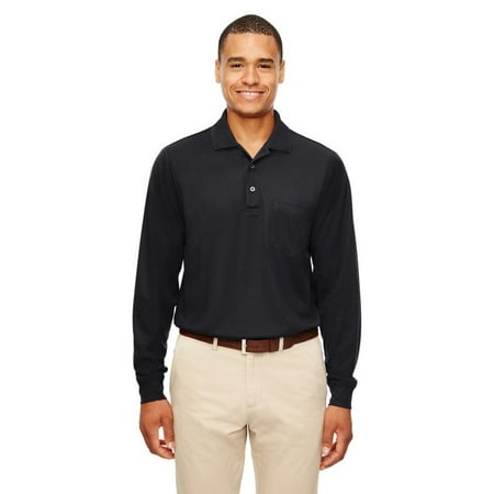 Adult Pinnacle Performance Piquo Long-Sleeve Polo with