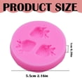 thumbnail image 3 of Clearance! Strawberry Silicone Mould for Fondant Cake Decoration DIY Baking Mould for Cake Decorators And, 3 of 9