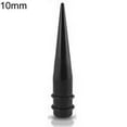 thumbnail image 3 of Ayyufe Black Straight Acrylic Cone Shape Ear Expander Stretcher Taper Plug Device, 3 of 6