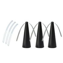 UttpKLBx Clearance Led Bladeless Fan Rechargeable Desk Fan Portable Travel Fan Usb Rechargeable Personal Fan, for Office, Kitchen, Home (Black)