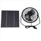 thumbnail image 2 of 4X Mini Ventilador Alimentado por Panel Solar, Ventilador de Escape Solar PortáTil de 5 W y 4 Pulgadas para Oficina Al Aire Libre, 2 of 5