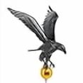 thumbnail image 3 of Montague Metal Products FP-1-SB Large Satin Black Flagpole Eagle, 3 of 4