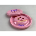 thumbnail image 2 of y 2" (50mm) Large Craft Flat Back Buttons 4 Holes Multicolor 15 Pieces for Craft Making, Clothing Sewing and Projects, Scrapbooking, 2 of 5