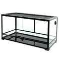 thumbnail image 4 of REPTI ZOO Full Tempered Glass Reptile Terrarium, Amphibian, Arachnid Habitat, 36"x16"x18", 4 of 6