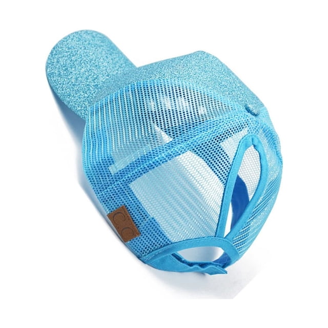 Gorra de Béisbol Minnieouse de Algodón para Mujer Ajustable Cielo Azul