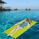 thumbnail image 1 of Colchoneta flotante de agua, balsa flotante para piscina, colchón enrollable, colchoneta flotante para adultos, cama para con correa Sharpla Almohadilla flotante, 1 of 8