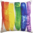 thumbnail image 1 of hometrends Pride Brush Strokes Decorative Pillow, 1 of 1