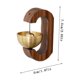 thumbnail image 2 of Timbre Magnético para Puerta de Madera con Campanas de Viento, 2 of 3