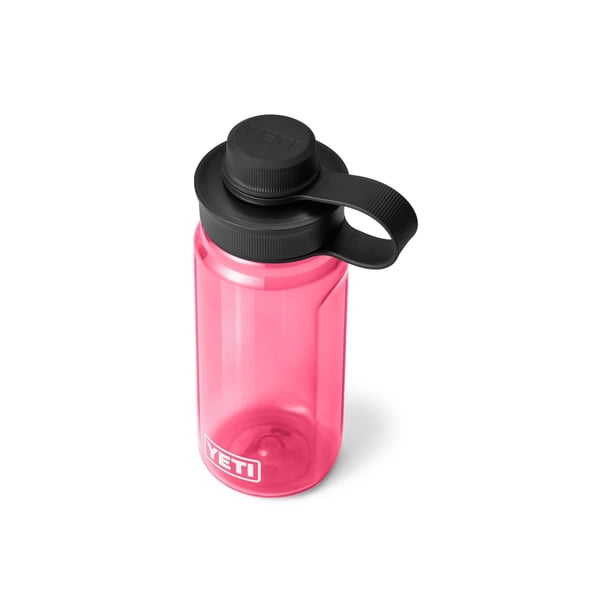 Botella de agua Yeti Yonder de 600 ml/20 oz con tapa de amarre, color rosa tropical