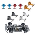 thumbnail image 3 of Soporte de buje de dirección delantero mejorado Vogacara 2 piezas para coche de control remoto Wltoys K969 1/28 Aleación de aluminio Oro, 3 of 6