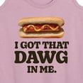 thumbnail image 3 of Instant Message - Got That Dawg In Me - Women's Racerback Tank Top, 3 of 6