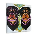 thumbnail image 5 of "Rottweiler Guarding Hilltop" - Canvas, 5 of 25
