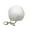 White, variant on Ludlz Colorful Women Faux Rabbit Fur Ball Pompom Keychain Phone Handbag Charm Pendant
