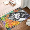 thumbnail image 4 of Susaid Fishing Bass Print Doormat,Porch Decor,Housewarming Decor Gift Doormat,Funny Flannel Floor Mat,Funny Doormat 24x16 Inch, 4 of 7