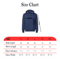 thumbnail image 5 of Gildan Softstyle Full-Zip Hoodie, Ring-Spun Cotton Midweight Fleece Sweatshirt, Navy, 2XL, 5 of 5