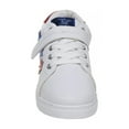 thumbnail image 5 of Beverly Hills Girls Sneakers Hook And Loop Closure, White, Size: 11, 5 of 7