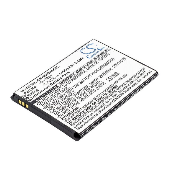 1460mAh G13001 Battery for NAVON MD455